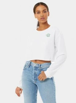 Bodybuilding.com Clothing Freedom Flyer Crop Top -Armour Sales Store 9 27 Freedom Flyer Crop White Crop img 2 0 9 24