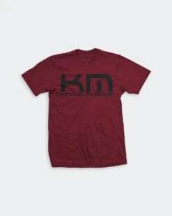 Kaged KM Logo T-Shirt -Armour Sales Store Apparel 0005 LOGOT CAR BLK12 20 grey