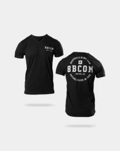 Bodybuilding.com Clothing Est. 1999 Coin V-Neck Tee -Armour Sales Store BBCOM5660221 grey