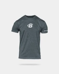 Bodybuilding.com Men's B Icon Tee -Armour Sales Store BBCOM5880091 grey