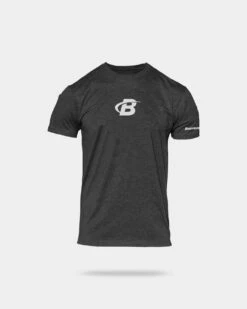 Bodybuilding.com Men's B Icon Tee -Armour Sales Store BBCOM5880115 grey