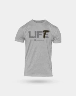 Bodybuilding.com Lift Life Tee -Armour Sales Store BBCOM6360138 grey