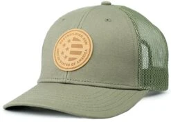 BBcom Stars And Stripes Trucker Hat -Armour Sales Store BBCOM6360308 Stars Stripes Olive 7 15