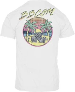 BBcom Buff Beach Tee -Armour Sales Store Buff Beach Mens Tee White 722021