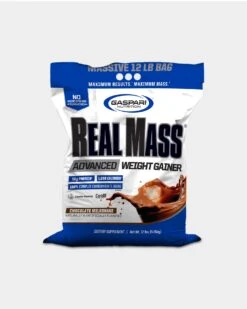 Gaspari Nutrition Real Mass Weight Gainer -Armour Sales Store GASN4860232 grey