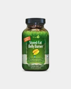 Irwin Naturals Stored Fat Belly Burner -Armour Sales Store IN6110274 grey