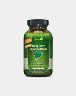 Irwin Naturals Men's Living Green Liquid-Gel Multi -Armour Sales Store IN980146 grey