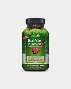 Irwin Naturals Dual Action Fat Burner RED -Armour Sales Store IRW6381093 grey
