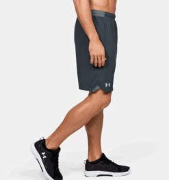 Under Armour Men's UA Locker 9' Pocketed Shorts -Armour Sales Store Locker Shorts Stealth Gray Side