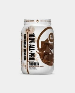 Muscle Beach Nutrition 100% All Pro Protein Powder -Armour Sales Store MBN6250038 grey