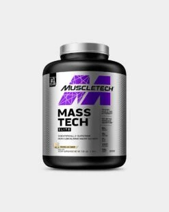 MuscleTech Mass-Tech Elite Weight Gainer -Armour Sales Store MT1050126 grey