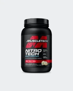 MuscleTech Nitro-Tech Protein 21 MuscleTech Nitro-Tech Protein -Armour Sales Store MT1130258 MT Nitro VC 2p2lb grey