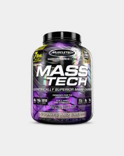 MuscleTech Mass-Tech Elite Weight Gainer -Armour Sales Store MT4100008 grey