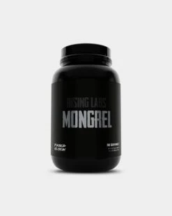 Rising Labs Mongrel Protein Powder -Armour Sales Store Mongrel Fried Ice Cream Front 21 10 21 grey