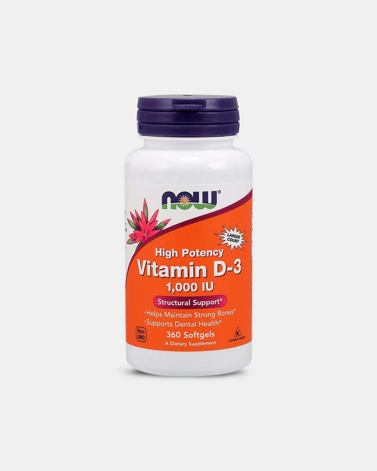 NOW Vitamin D-3 5 NOW Vitamin D-3 - Image 3