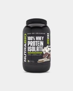 NutraBio 100% Whey Protein Isolate -Armour Sales Store NUTRA6120006 grey