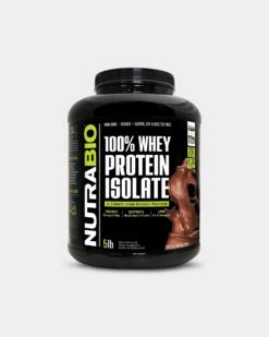 NutraBio 100% Whey Protein Isolate -Armour Sales Store NUTRA6120007 grey
