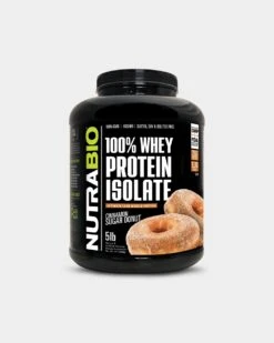 NutraBio 100% Whey Protein Isolate -Armour Sales Store NUTRA6120009 grey