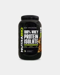 NutraBio 100% Whey Protein Isolate -Armour Sales Store NUTRAB4460102 grey
