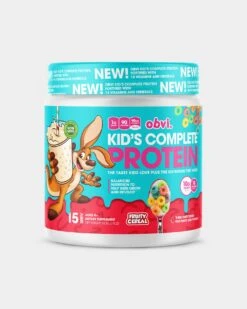 Obvi Kid's Complete Protein -Armour Sales Store OBVI6130165 grey