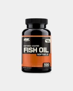 Optimum Nutrition Fish Oil Softgels -Armour Sales Store OPT144 grey