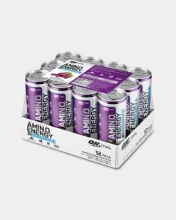 Optimum Nutrition AmiN.O. Energy + Electrolytes Hydration Drink -Armour Sales Store OPT6110252 grey