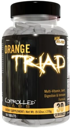 Controlled Labs Orange Triad 7 Controlled Labs Orange Triad -Armour Sales Store Orange Triad 30 11 21 2021