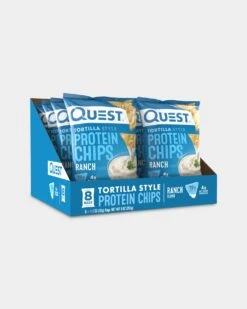 Quest Nutrition Tortilla Style Protein Chips -Armour Sales Store QUEST6110188 grey