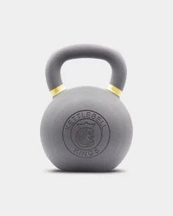 Kettlebell Kings Powder Coated Kettlebell - Kg. Version -Armour Sales Store SKU5960261 grey