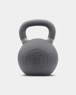Kettlebell Kings Powder Coated Kettlebell - Kg. Version -Armour Sales Store SKU5960278 grey