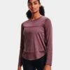 Under Armour Tech Vent Women's Long Sleeve Tee 1 Under Armour Tech Vent Women's Long Sleeve Tee -Armour Sales Store Tech Vent LS Ash PLUM grey