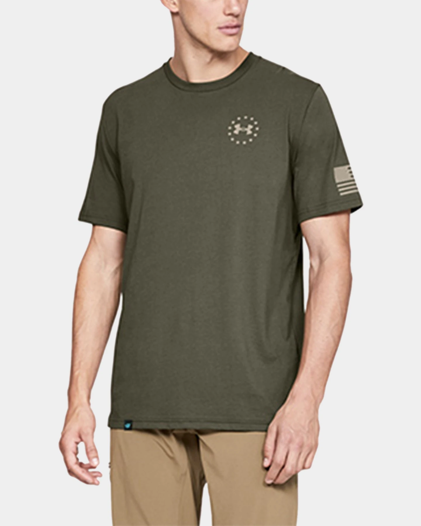 Under Armour Men's UA Freedom Flag T-Shirt 11 Under Armour Men's UA Freedom Flag T-Shirt - Image 9