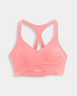 Under Armour Infinity Ribbed Mid Sports Bra -Armour Sales Store Under Armour Infinity Mid Rib Bra Pink Clay 1 grey