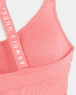 Under Armour Infinity Ribbed Mid Sports Bra -Armour Sales Store Under Armour Infinity Mid Rib Bra Pink Clay 3 grey