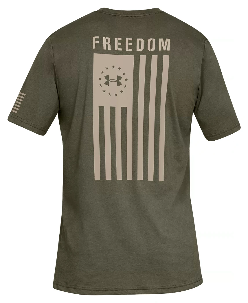 Under Armour Men's UA Freedom Flag T-Shirt 9 Under Armour Men's UA Freedom Flag T-Shirt - Image 7