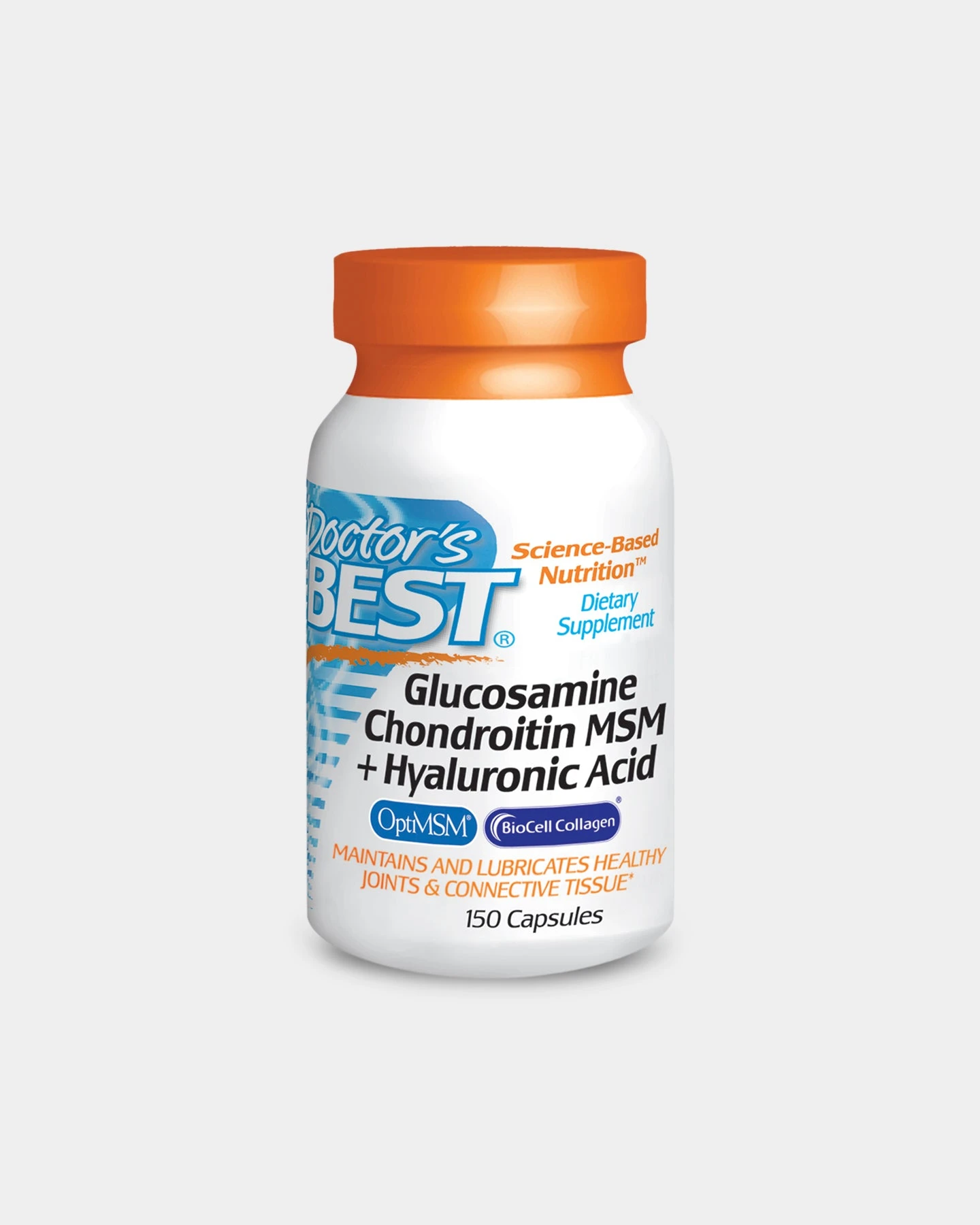 Doctor's Best Glucosamine Chondroitin MSM + Hyaluronic Acid 3 Doctor's Best Glucosamine Chondroitin MSM + Hyaluronic Acid