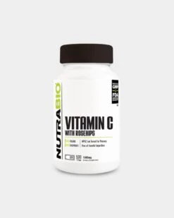 NutraBio Vitamin C With Rosehips