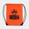 Muscle Beach Nutrition Drawstring Bag